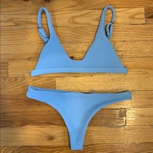 Blue Bikini Set